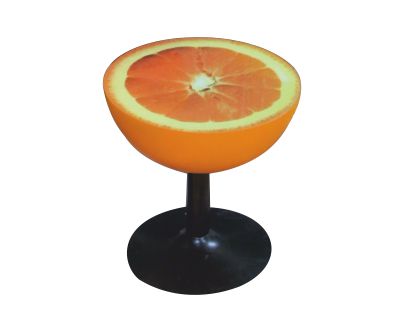 Sitztisch "Orange"